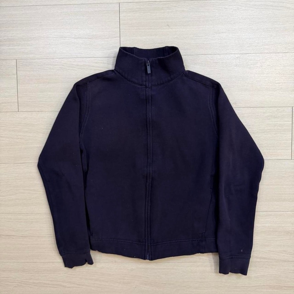 Lululemon Navy Blue Wind Down Jacket Womens Size 6 Gym Leisure